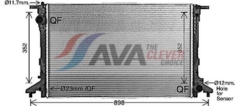 Фото 4 - Радіатор охолодження AVA COOLING AI2441