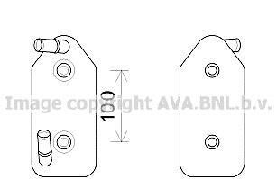 Масляный радиатор, автоматическая коробка передач - (096409061G, 096409061H, 096409061D) AVA COOLING AI3356