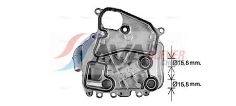 Радиатор масляный VAG Q7 I 07> Touareg II 10> 3,0TDI - AVA COOLING AI3405H