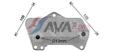 Охолоджувач оливи - AVA COOLING AI3435