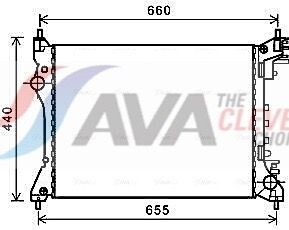 Фото 2 - Радіатор охолодження AVA COOLING ALA2117
