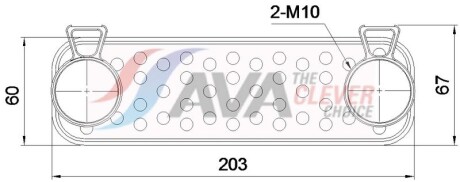 Фото автозапчастина AVA COOLING AVA COOLING AU3362: Купити на tto.com.ua
