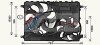 AVA LAND ROVER Вентилятор сист. охолодження DISCOVERY SPORT 2.0-2.2 14-, FREELANDER 2 2.0 11-, RANGE ROVER EVOQUE 2.0-2.2 11- - (lr024292, lr045248, lr094390) AVA COOLING AU7506 (фото 1)