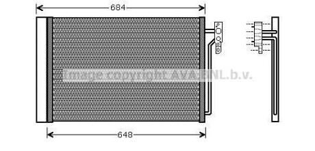 Конденсатор - (jrw000020) AVA COOLING AUA5182D