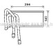 Радіатор обігрівача салону Range Rover Sport 05>13 AVA - (jep500020, lr017030) AVA COOLING AUA6226 (фото 1)
