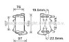 Теплообменник - (11428507627) AVA COOLING BW3553 (фото 1)