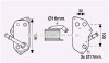 Теплообменник - (11427525333, 5989070201) AVA COOLING BW3558 (фото 1)