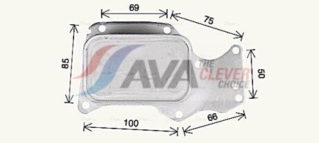Фото 3 - Автозапчастина AVA COOLING BW3621