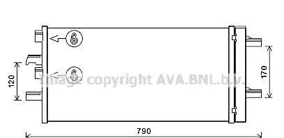 Конденсатор - AVA COOLING BW5550D