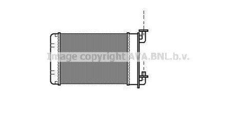 Радіатор обігрівача BMW E30/Z1 88-316->325 (Ava) - AVA COOLING BW6022