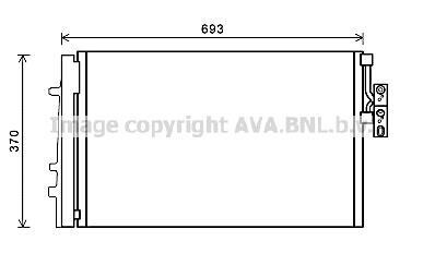 Конденсатор - AVA COOLING BWA5479D