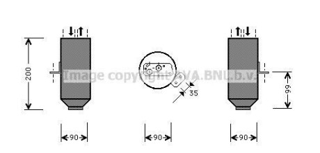 Осушитель конд - AVA COOLING BWD217