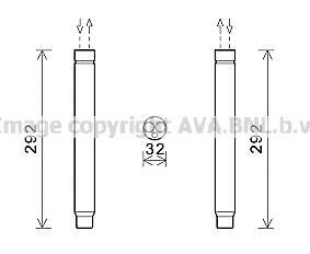 Осушувач кондиціонера - AVA COOLING BWD445