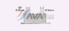 Радиатор масляный Citroen Jumper (06-), Jumpy (16-)/Peugeot Boxer (06-), Expert - ((9807594380, 9809475780, 1871413, 1871920, 82192513)) AVA COOLING CN3327 (фото 5)