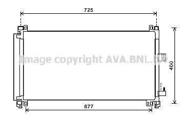 Радіатор кодиціонера - AVA COOLING CN5273D