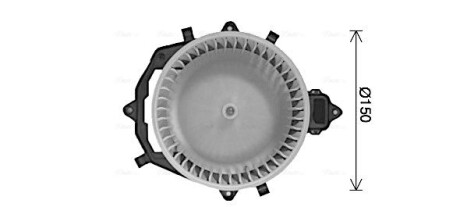 Фото 2 - Вентилятор печки AVA COOLING CN8316