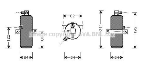 Осушувач кондиціонера - AVA COOLING CND202