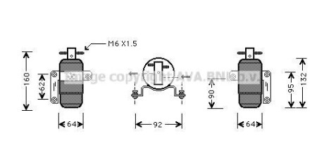 Осушувач кондиціонера - AVA COOLING CRD060