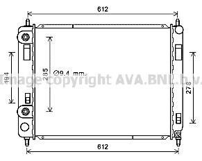 Теплообменник - AVA COOLING CT2053