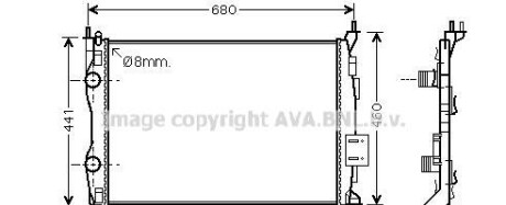 Теплообменник - AVA COOLING DN2413