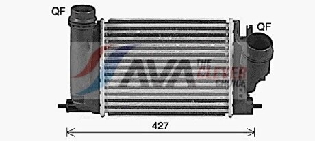 Фото 4 - Интеркулер AVA COOLING DN4469