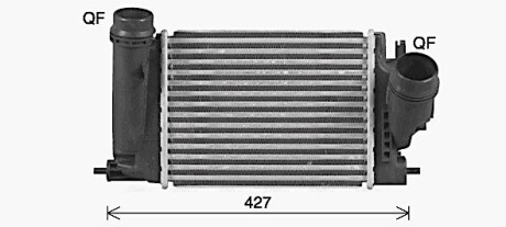 Охолоджувач наддувального повітря - AVA COOLING DN4469