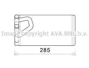 Радиатор отопителя салона Nissan Pathfinder Navarra 2,5D 3,0D 4,0i 05> AVA - (27140EB01A) AVA COOLING DN6373