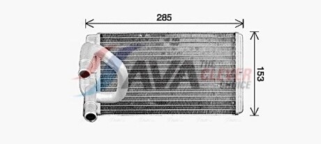 Фото 2 - Радиатор печки AVA COOLING DN6475