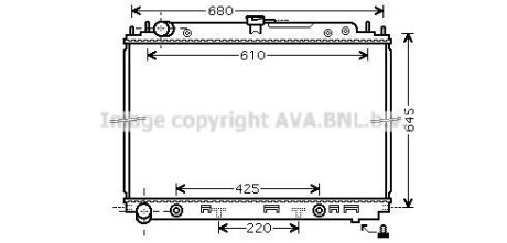 Теплообменник - AVA COOLING DNA2297