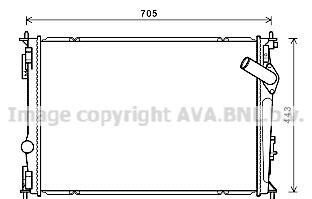 Теплообменник - AVA COOLING DNA2419