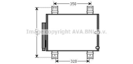 Фото товара Радіатор кондиціонера AVA COOLING DU5064D : Купить на tto.com.ua
