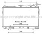 Радиатор охлаждения двигателя Chevrolet Epica 2,0-2,5i 06> AT/MT AC+/- AVA - (96815277, 96887352) AVA COOLING DW2135 (фото 1)