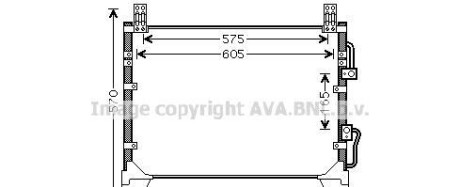 Конденсатор - (6840008400) AVA COOLING DW5142