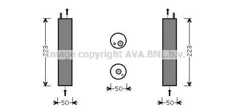 Осушитель, кондиционер - (96405845) AVA COOLING DWD057 (фото 1)