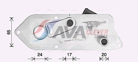 Фото 2 - Масляний радіатор AVA COOLING FD3666