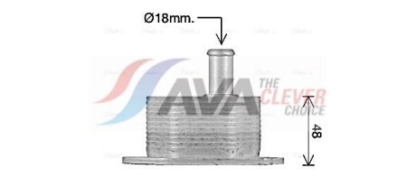 Фото 2 - Масляний радіатор AVA COOLING FD3669