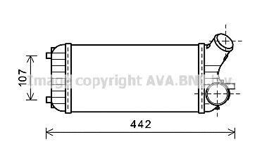 Фото товара Інтеркулер AVA COOLING FD4472 : Купить на tto.com.ua