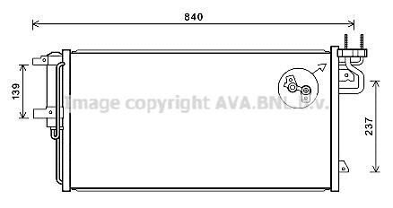 Конденсатор - (1856995) AVA COOLING FD5617D