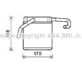 Теплообменник - AVA COOLING FD6607