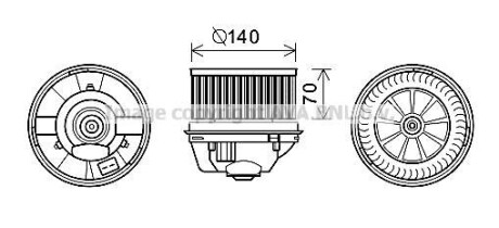 Spare part - AVA COOLING FD8496