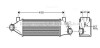 Интеркулер - (2C119L440BA, 2C119L440BB, 4432117) AVA COOLING FDA4385 (фото 1)