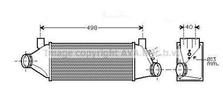 Интеркулер - AVA COOLING FDA4385