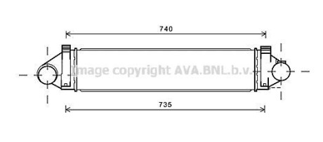 Фото товара Інтеркулер AVA COOLING FDA4494 : Купить на tto.com.ua