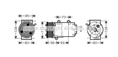 Компресор - AVA COOLING FDAK416