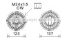 Муфта вентилятора - ((1063042, 6C118C617CA, 7051414, 95VB8A616AA, 98VB8A616CA)) AVA COOLING FDC446 (фото 1)