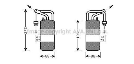 Осушувач кондиціонера - AVA COOLING FDD386