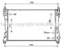 Радіатор, Система охолодження двигуна - (51938013, 51812209, 1300328) AVA COOLING FTA2449 (фото 1)