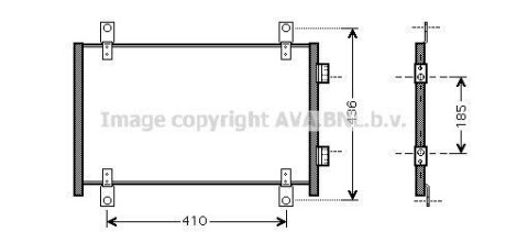 Конденсатор, кондиционер - AVA COOLING FTA5302