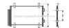 Конденсатор - (1347842080, 13478420, 6455EC) AVA COOLING FTA5351D (фото 1)