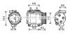 Компрессор, кондиционер - (38810RBA006) AVA COOLING HDAK238 (фото 1)